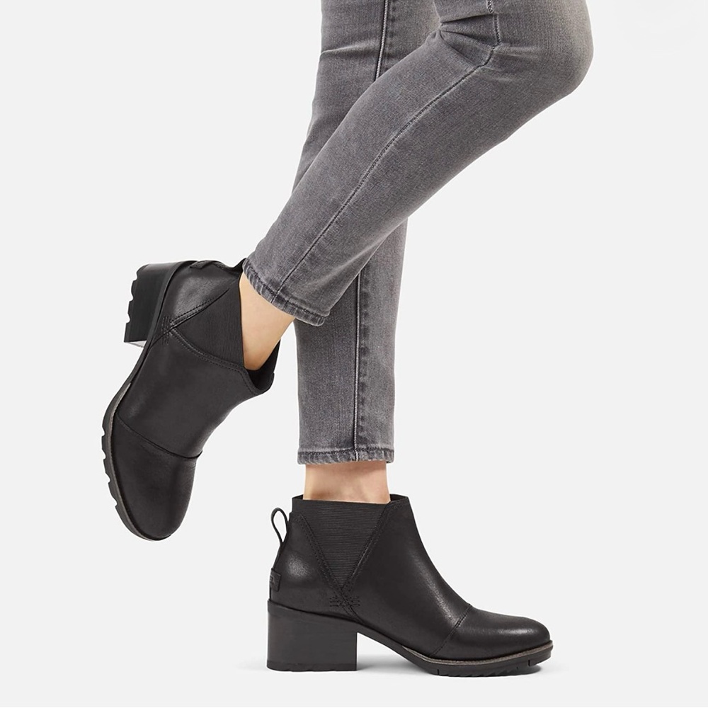 Black Ankle Boots for Women